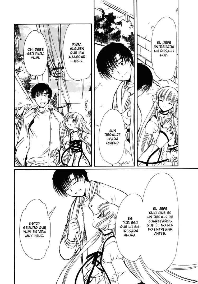 Chobits capítulo 66, página 8