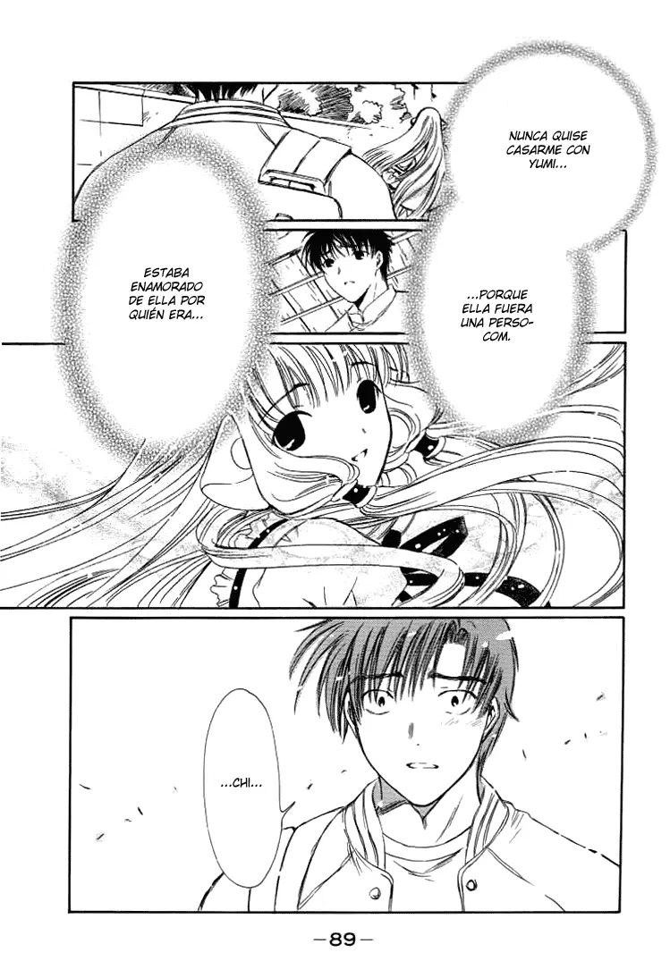 Chobits capítulo 66, página 11