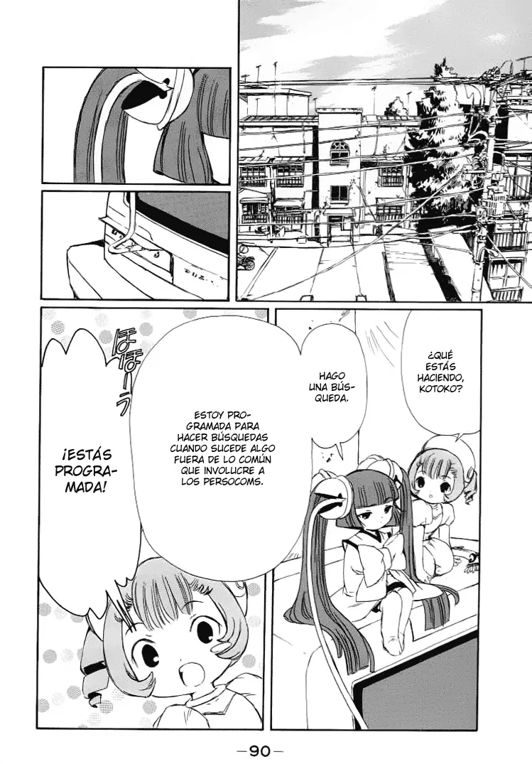 Chobits capítulo 66, página 12