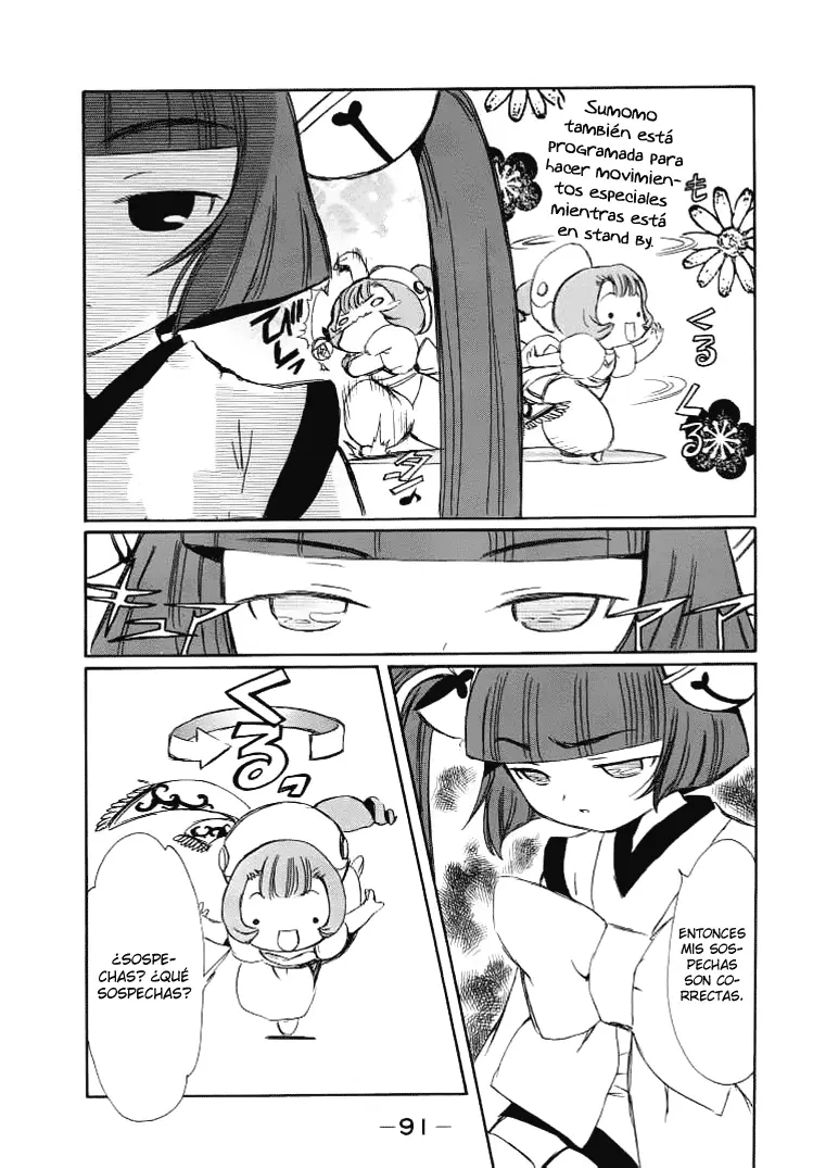 Chobits capítulo 66, página 13