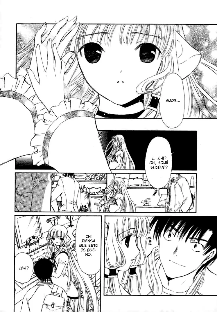 Chobits capítulo 67, página 8