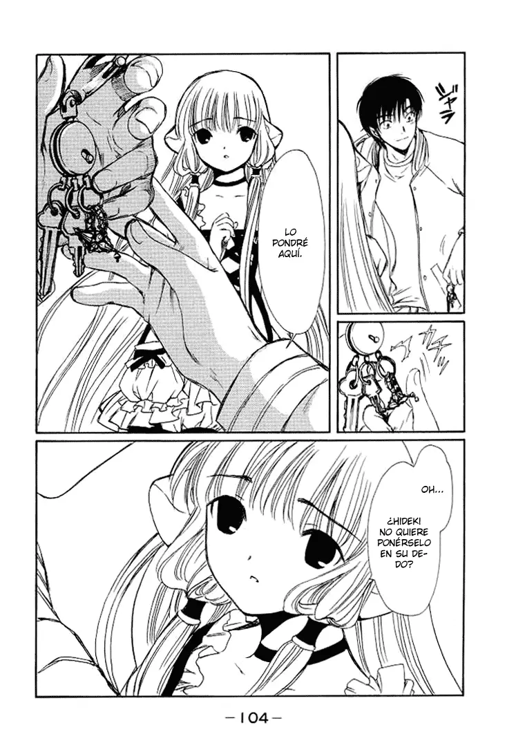 Chobits capítulo 67, página 12