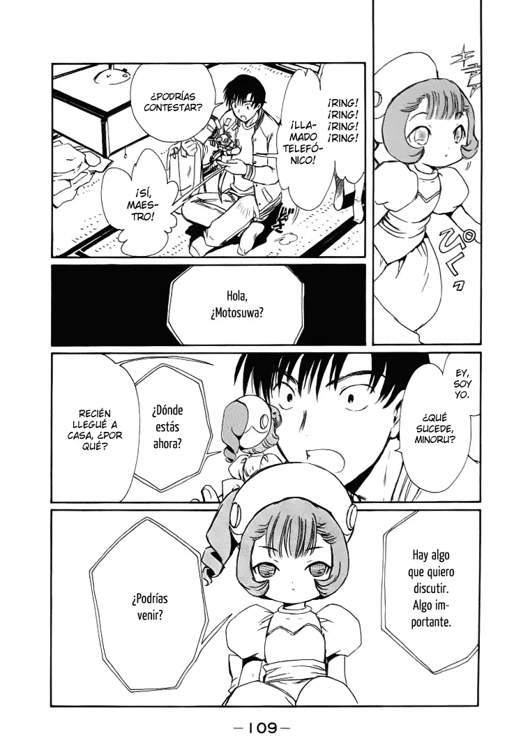 Chobits capítulo 68, página 3