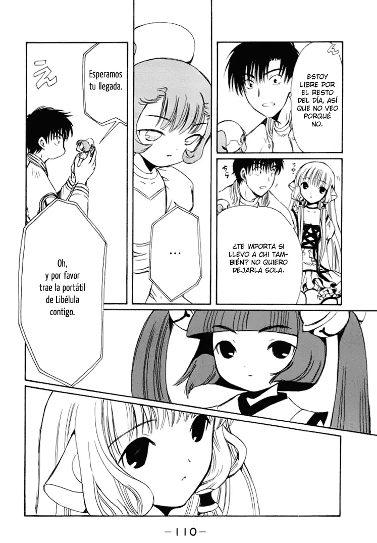 Chobits capítulo 68, página 4