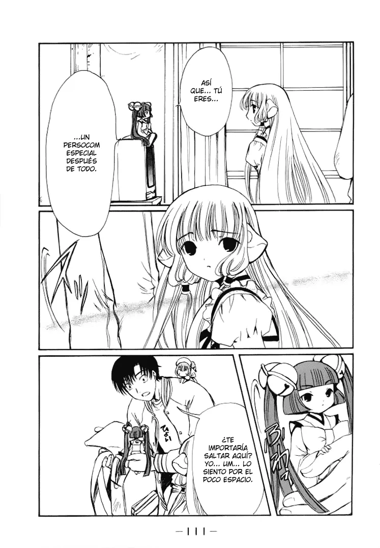 Chobits capítulo 68, página 5