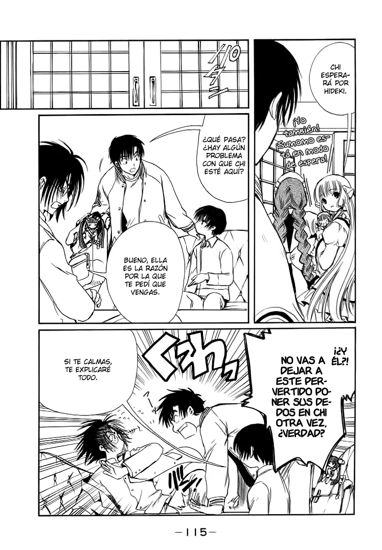 Chobits capítulo 68, página 9