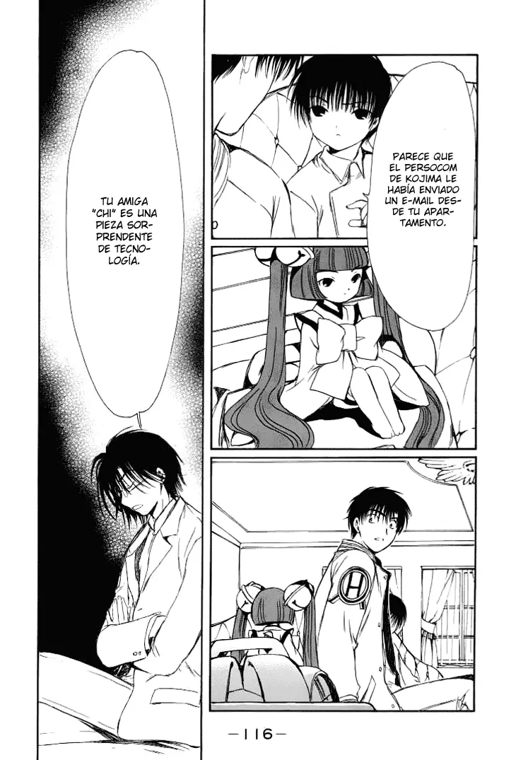 Chobits capítulo 68, página 10