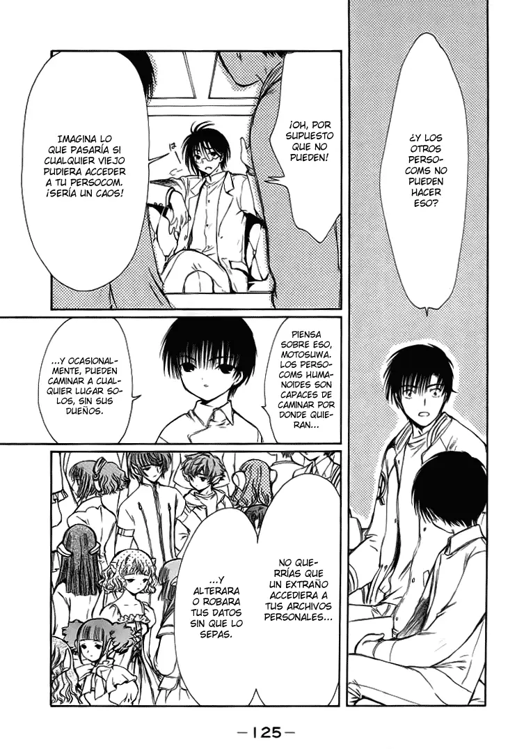 Chobits capítulo 69, página 5