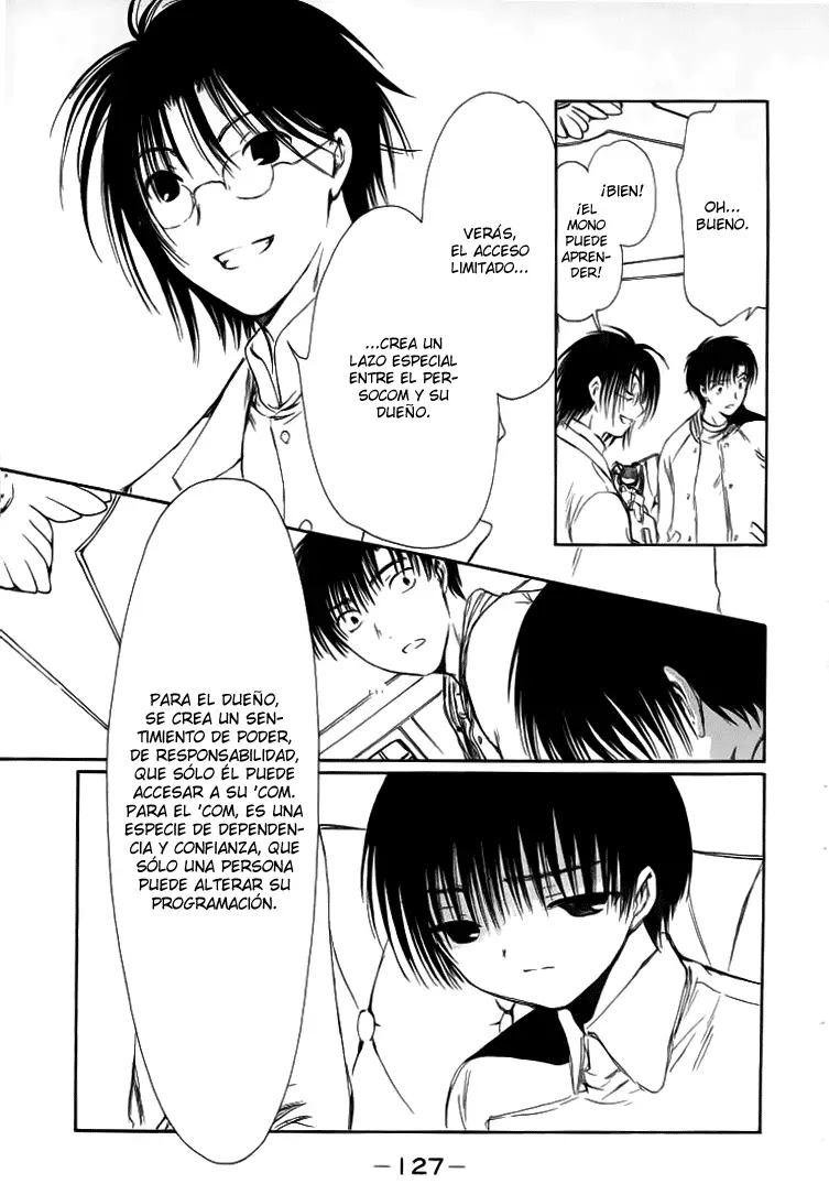 Chobits capítulo 69, página 7