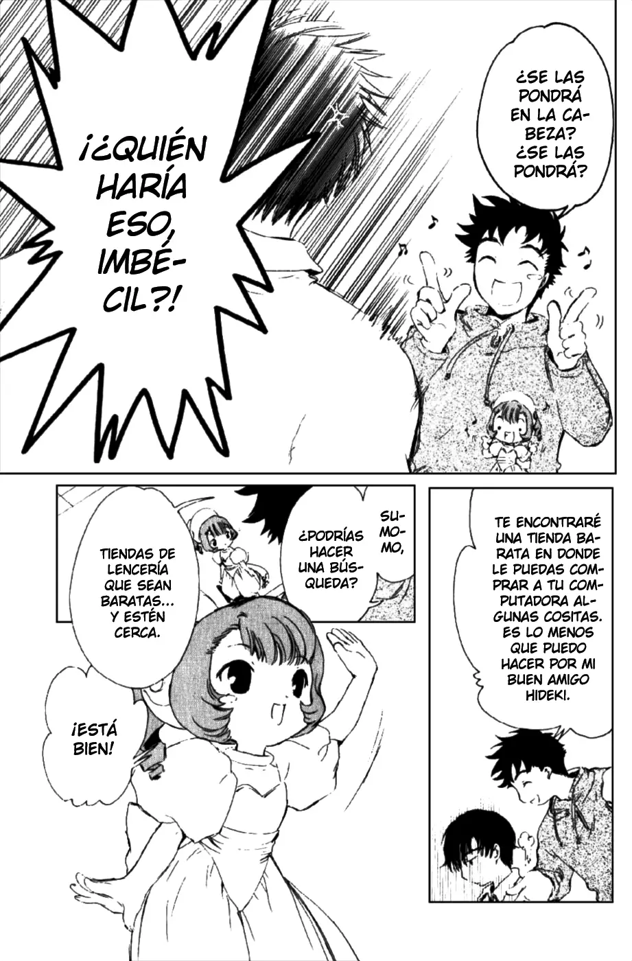Chobits capítulo 7, página 9