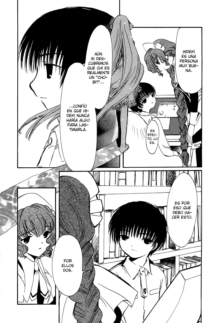 Chobits capítulo 71, página 8