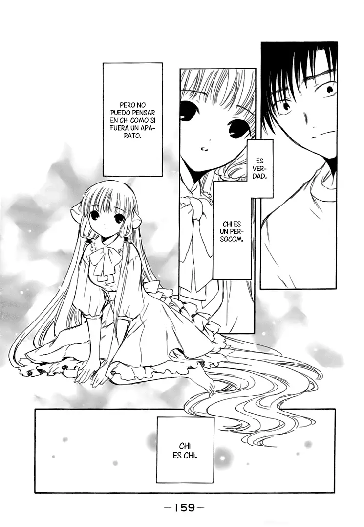 Chobits capítulo 71, página 11