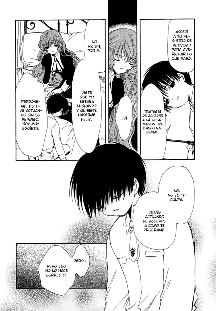 Chobits capítulo 73, página 8