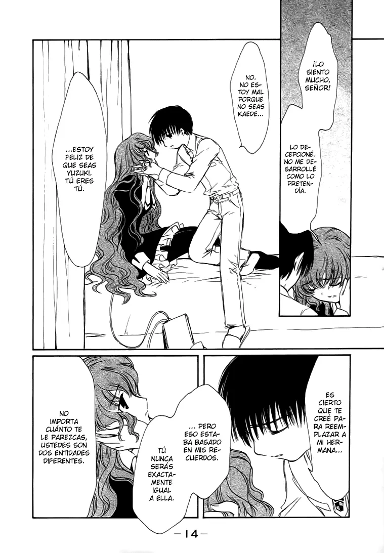 Chobits capítulo 73, página 14