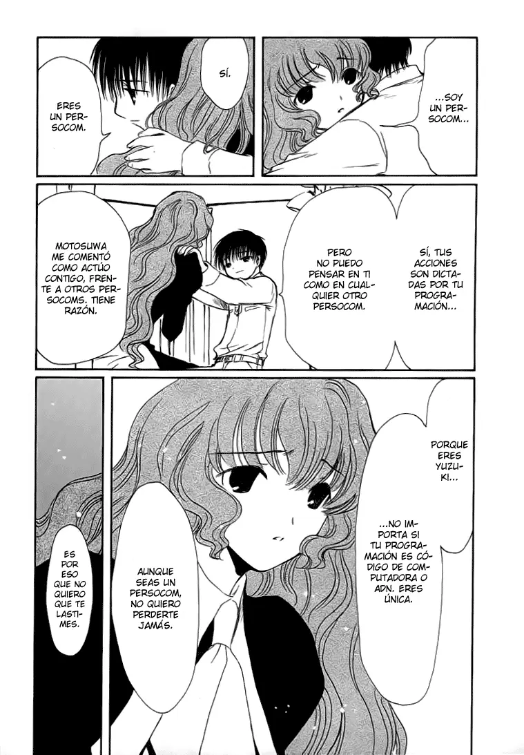Chobits capítulo 73, página 18