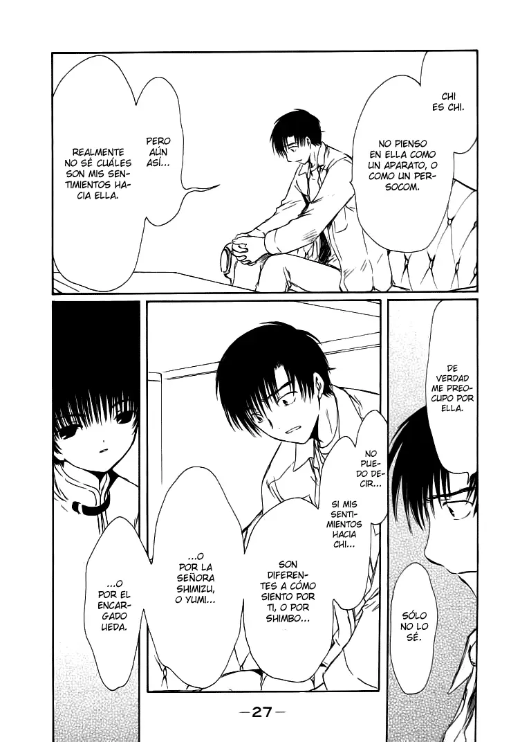 Chobits capítulo 74, página 7