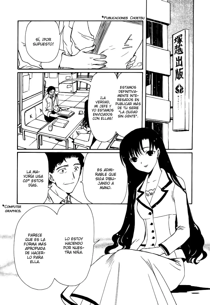 Chobits capítulo 74, página 14