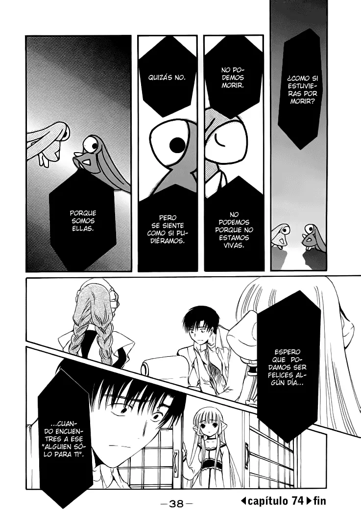 Chobits capítulo 74, página 18