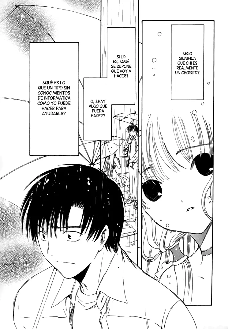Chobits capítulo 75, página 13
