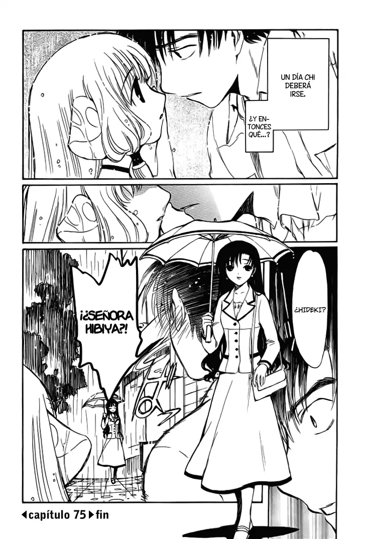 Chobits capítulo 75, página 20
