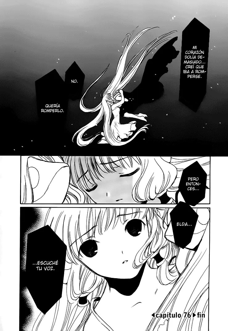 Chobits capítulo 76, página 18