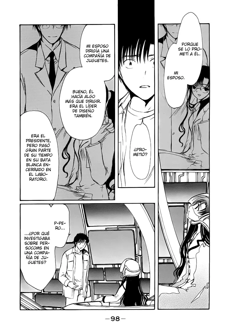 Chobits capítulo 78, página 4