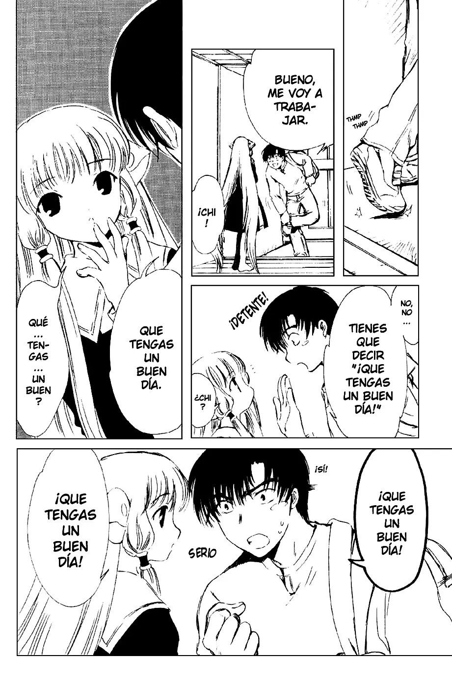 Chobits capítulo 8, página 4