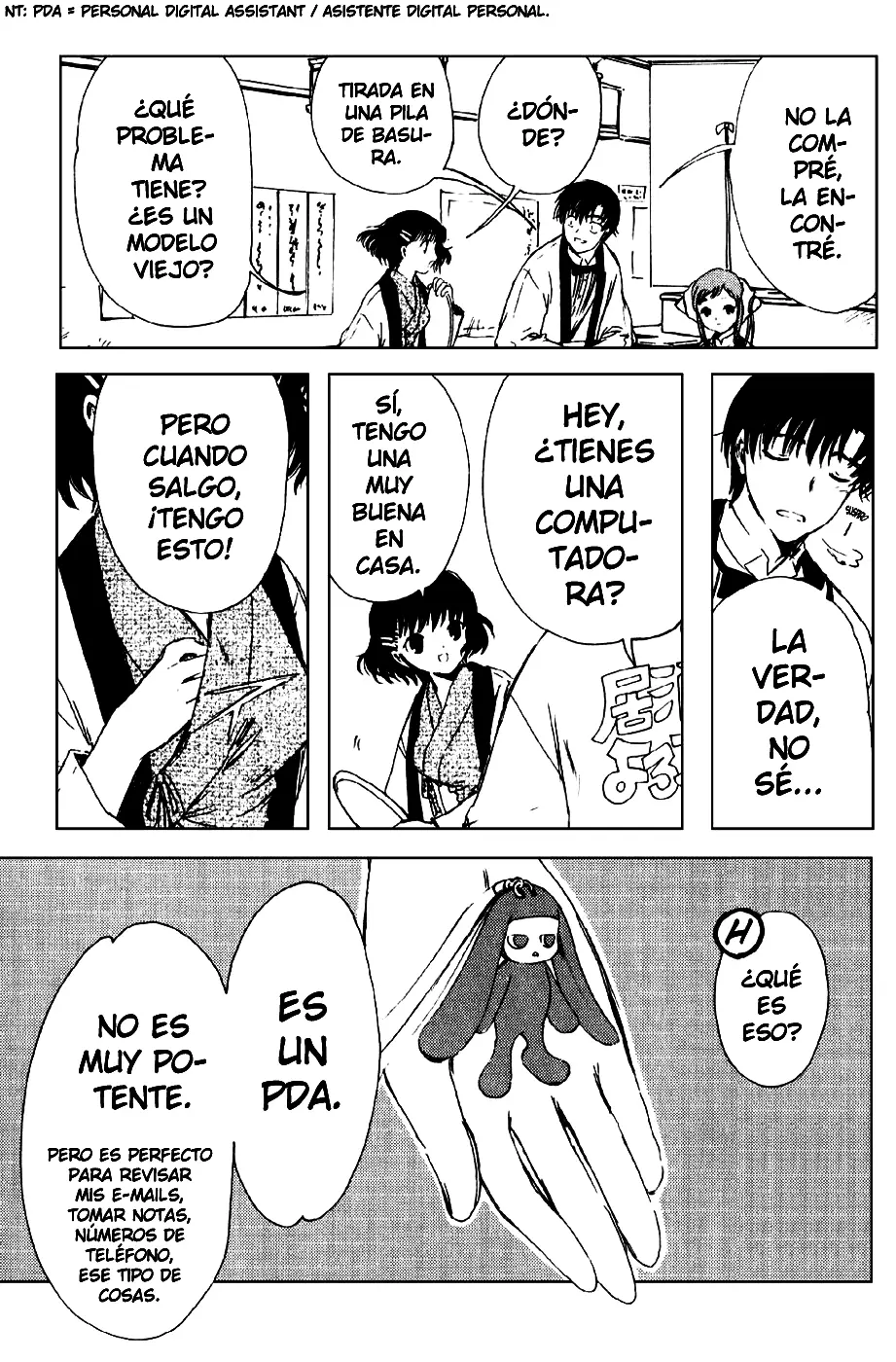 Chobits capítulo 8, página 13