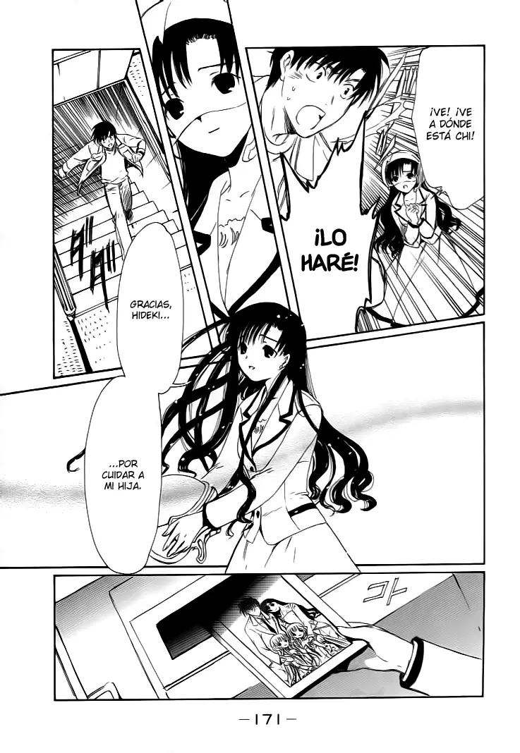 Chobits capítulo 81, página 17