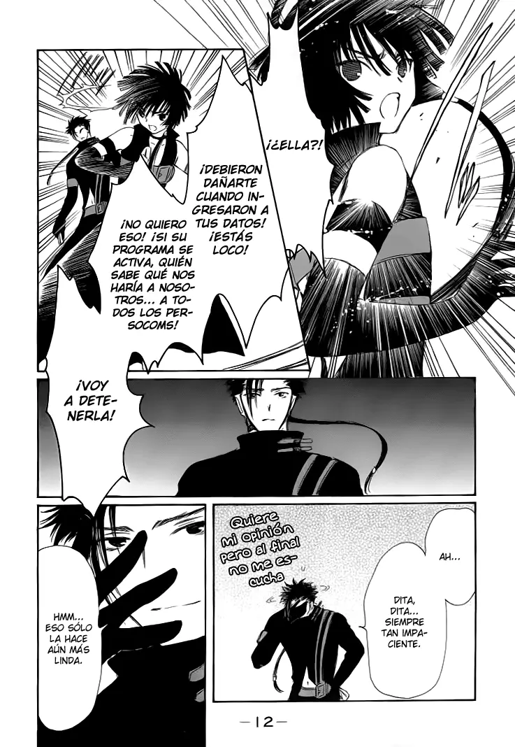 Chobits capítulo 82, página 14