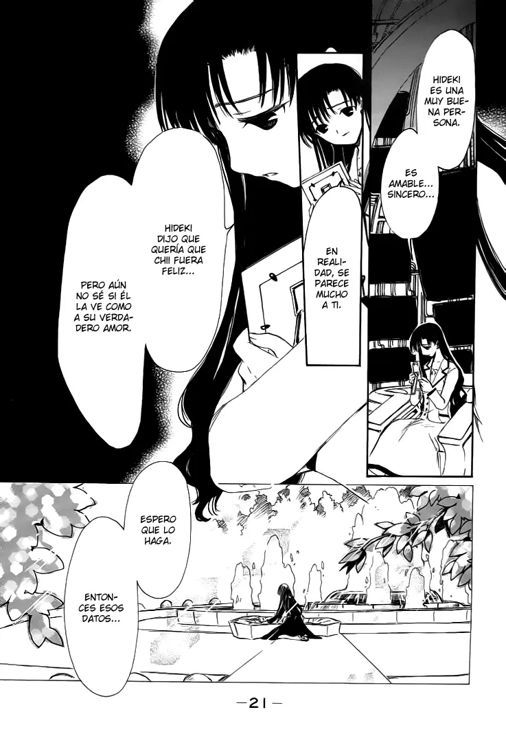 Chobits capítulo 82, página 22