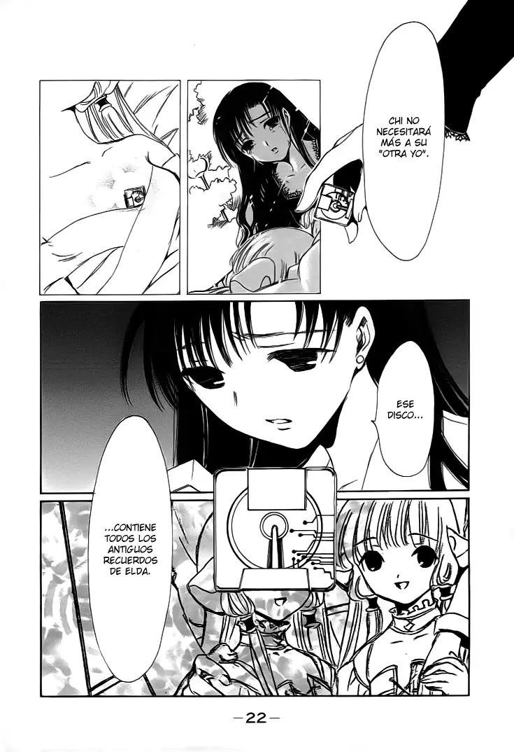 Chobits capítulo 82, página 23