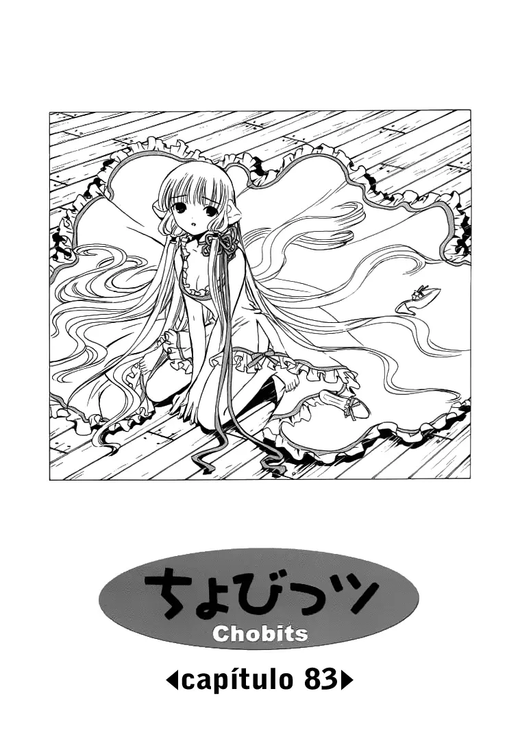 Chobits capítulo 83, página 1
