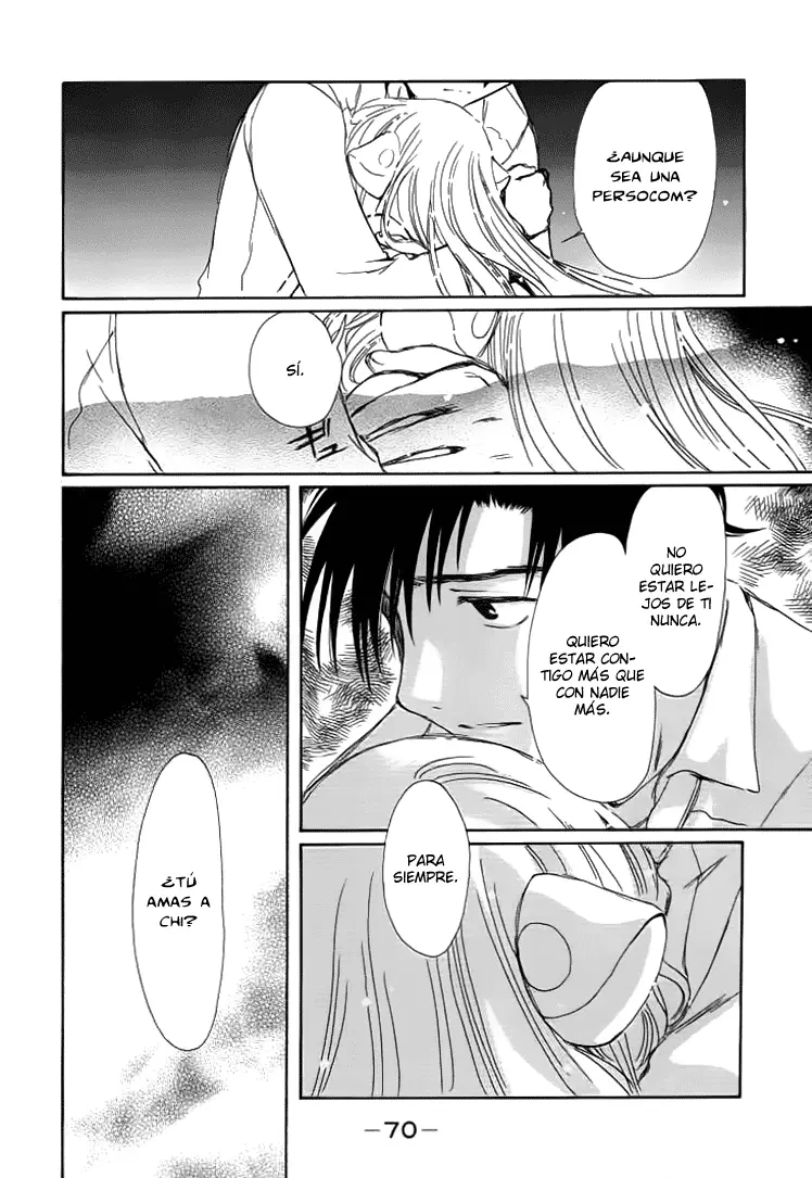 Chobits capítulo 85, página 16