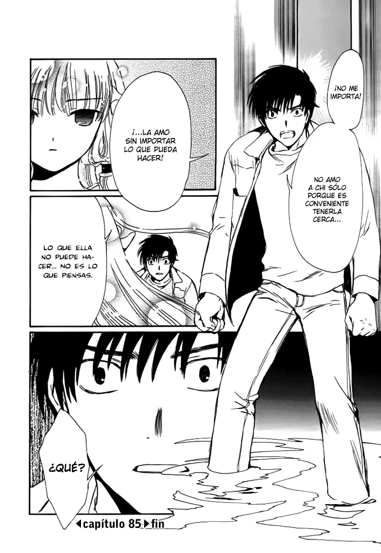Chobits capítulo 85, página 20