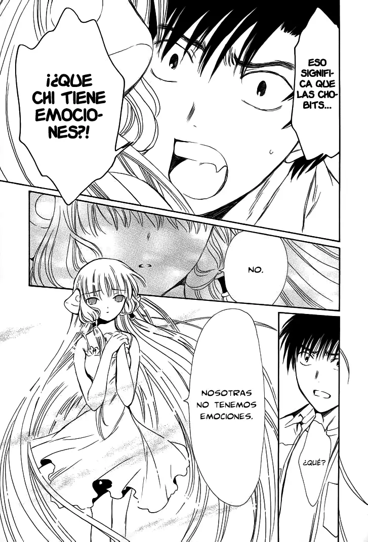 Chobits capítulo 86, página 15