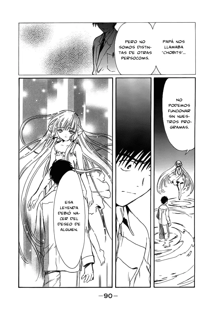 Chobits capítulo 86, página 16