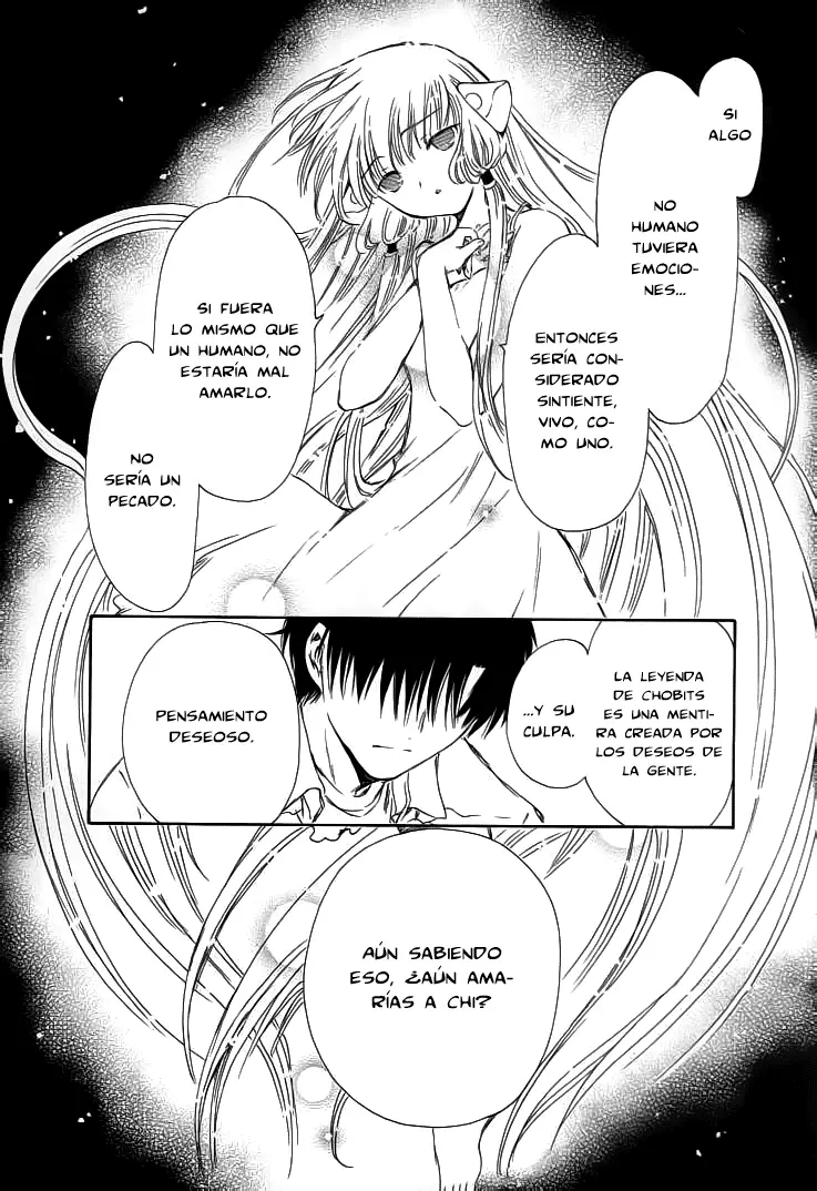 Chobits capítulo 86, página 17