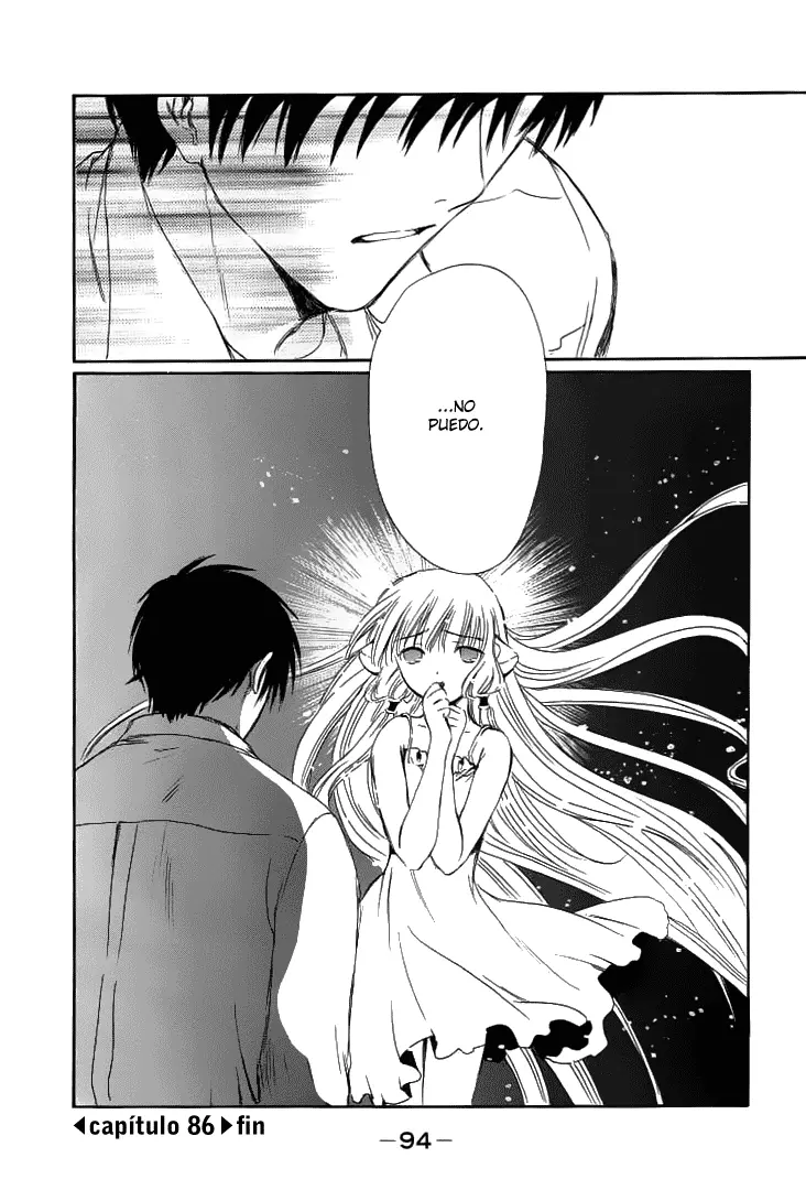 Chobits capítulo 86, página 20