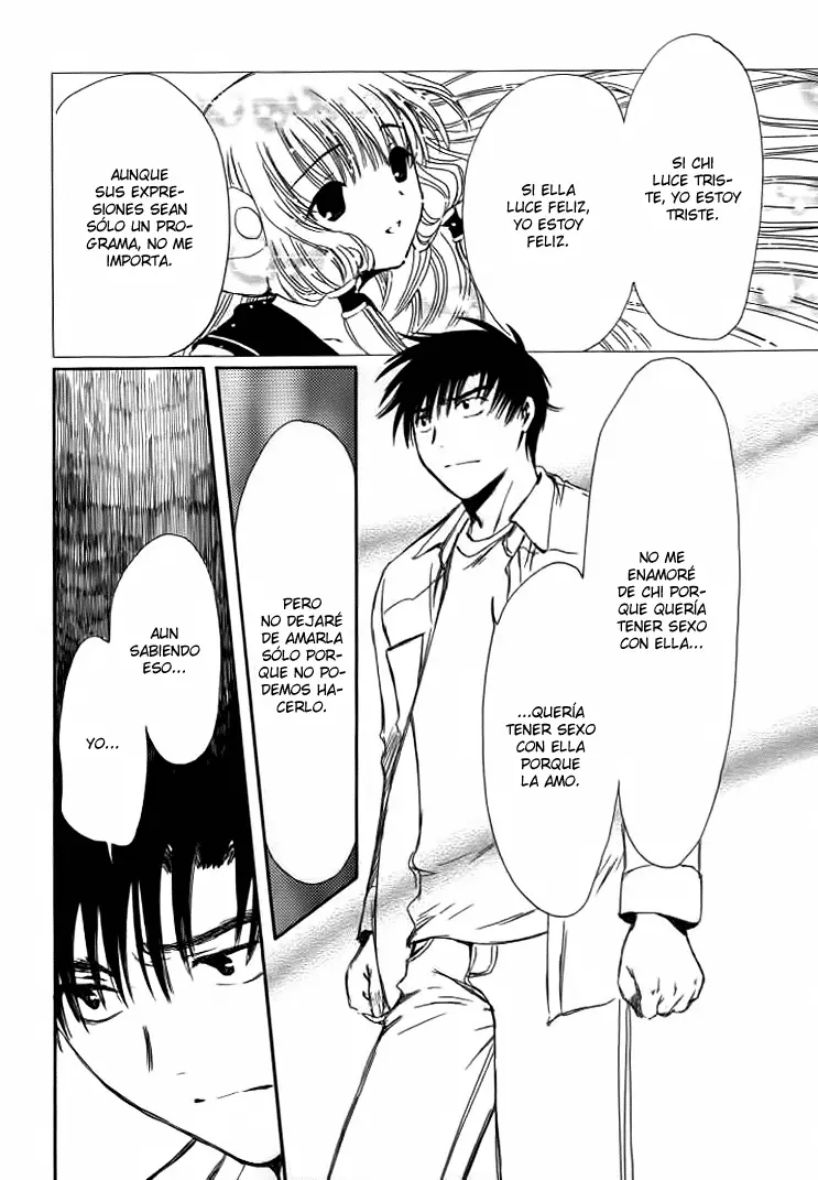 Chobits capítulo 87, página 4
