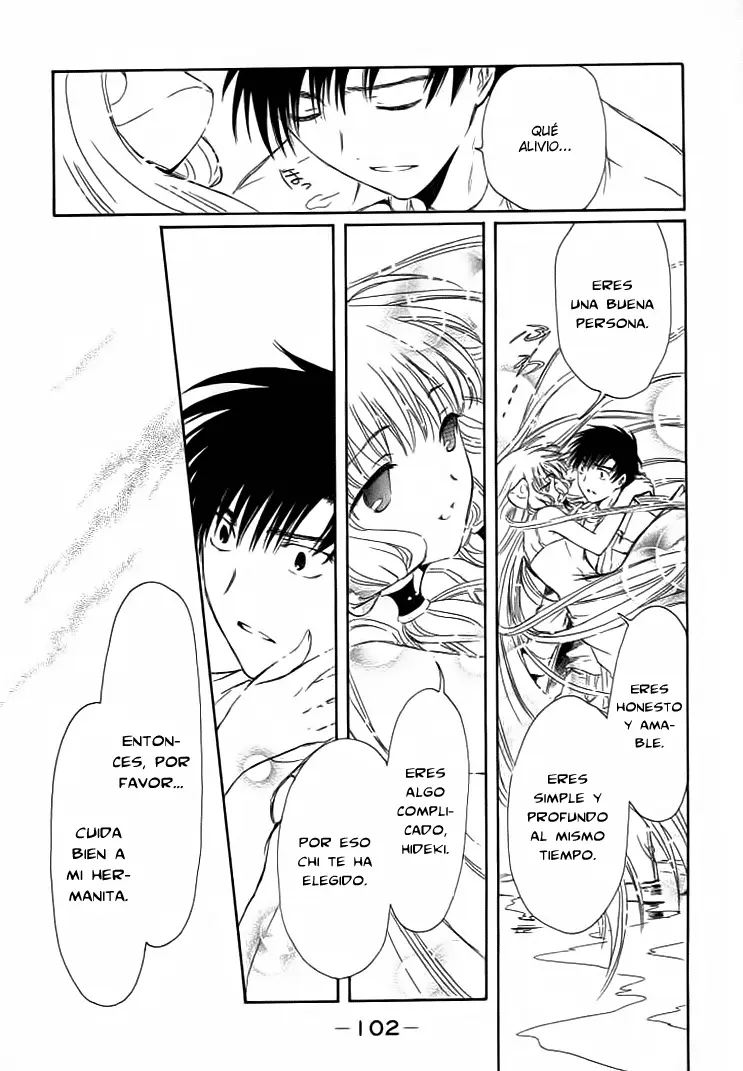 Chobits capítulo 87, página 8