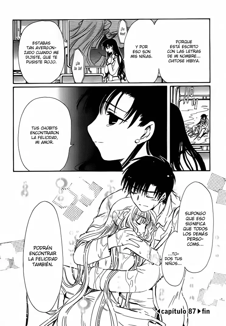 Chobits capítulo 87, página 19