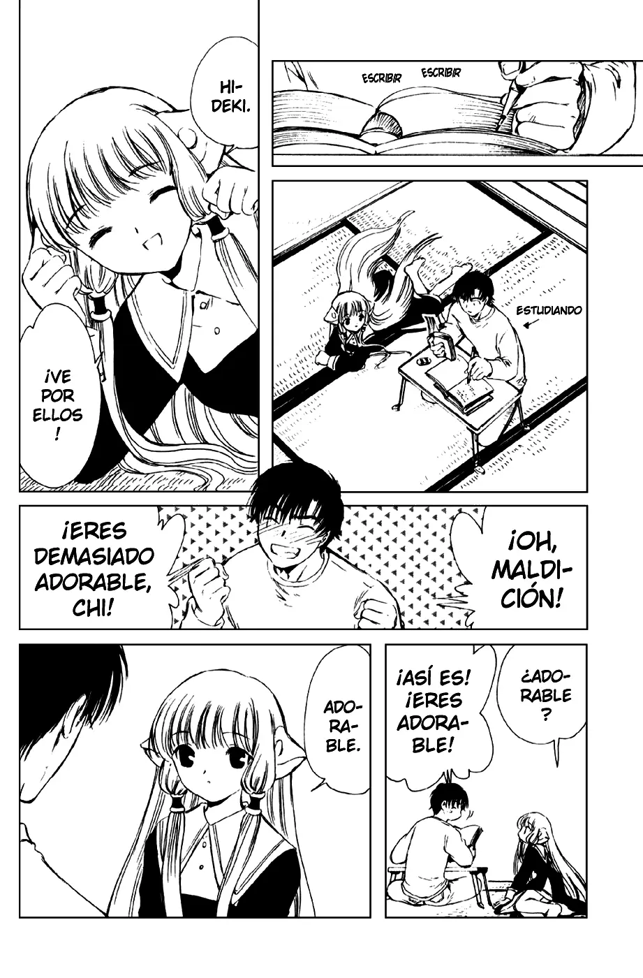 Chobits capítulo 9, página 4