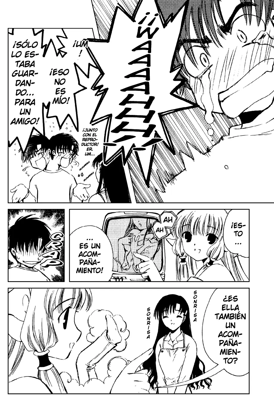 Chobits capítulo 9, página 8