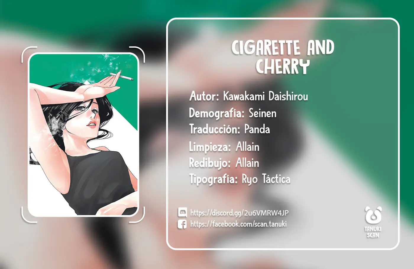 Cigarette & Cherry capítulo 62, página 1