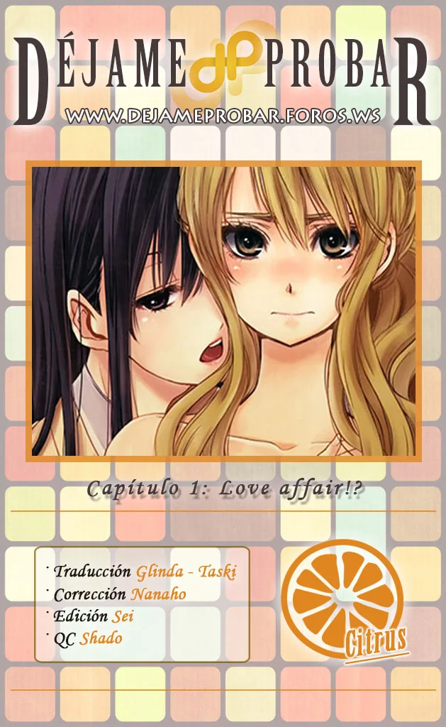 Citrus capítulo 1, página 1