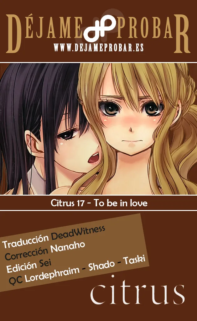 Citrus capítulo 17, página 1