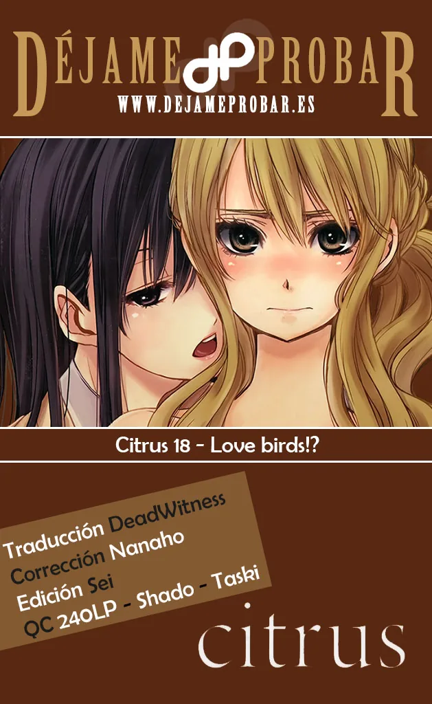 Citrus capítulo 18, página 1