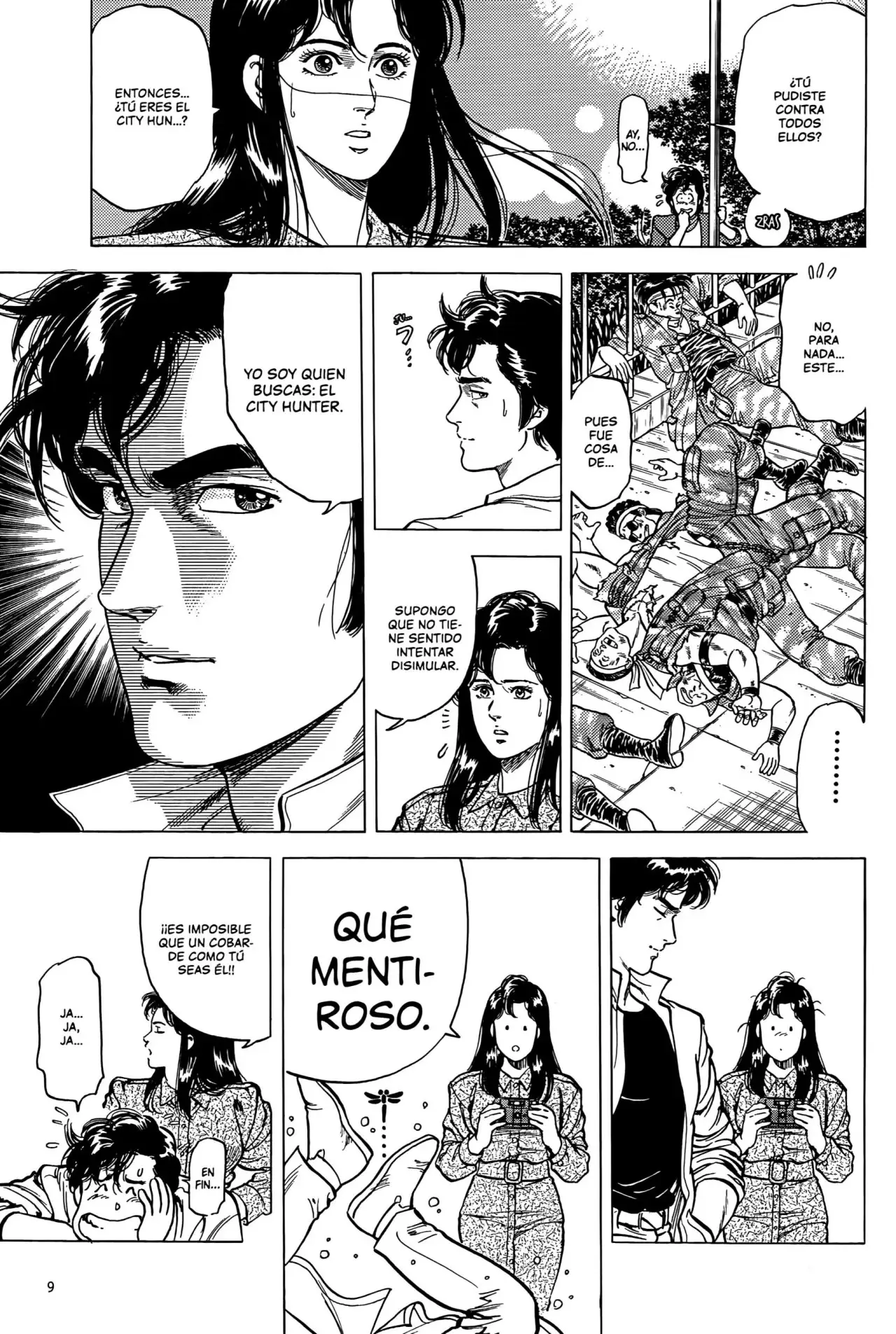 CITY HUNTER capítulo 100, página 9