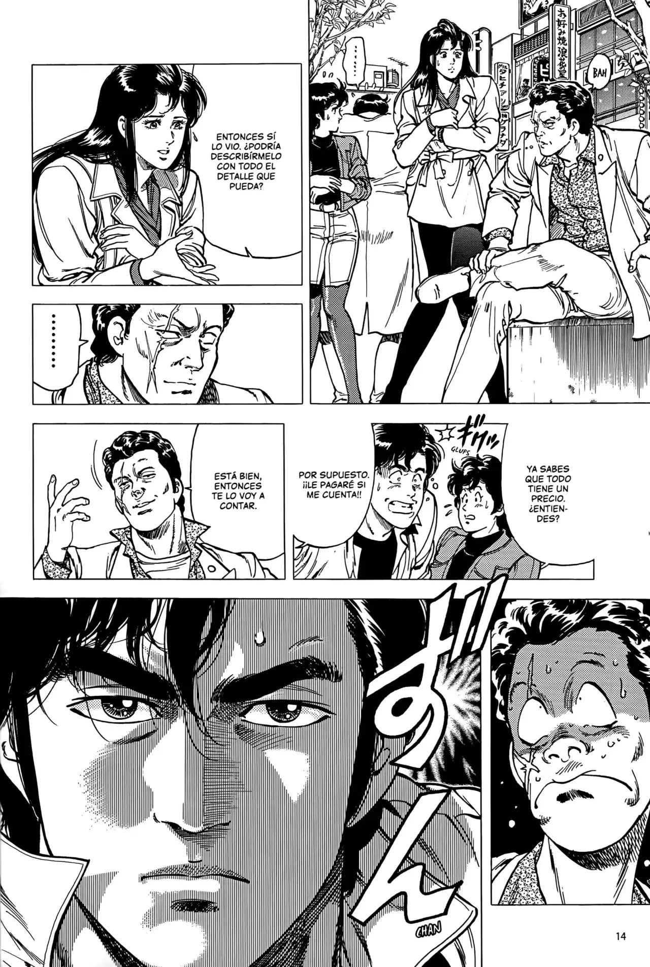 CITY HUNTER capítulo 100, página 14